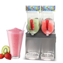 Envío a EE. UU. Cocina 110V batido máquina de bebidas congeladas margarita enfriamiento granizado granizado maker274i