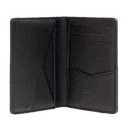Shipmet N63143 organisateur de poche portefeuille hommes portefeuilles en cuir véritable porte-carte ID portefeuille sacs à deux volets haute qualité mince Card195Q