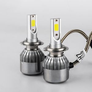 Expédition par DHL C6 Phare De Voiture 72W 7600LM Led Ampoules H1 H3 H7 9005 hb4 H11 H4 H13 9007 Automobiles Phare 6000K