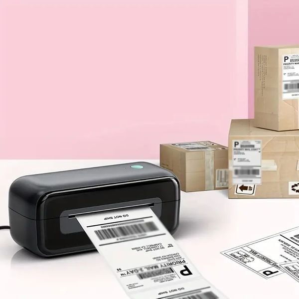 Impresora de etiquetas de envío, impresora térmica para paquetes de hojas de envío, fabricantes de etiquetas de alta velocidad de 4x6 