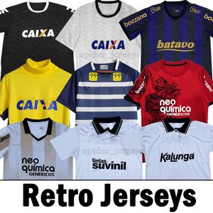 Camisetas de fútbol CoRi NtHiAn retro 2020 100 aniversario Paulista 2011 12 local blanco 2008 09 10 Hombres Uniformes clásicos 2014 15 portero 1997 98 99 2000 camisetas de fútbol