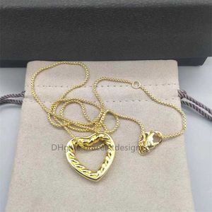 Livraison collier coeur mode colliers bijoux cadeau de créateur pour qualité femmes gratuit luxe haute vente en gros Z2V8