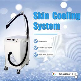 Verzending gratis COOLPLUS Skin Air Cooling systeem Gebruik voor laser machine Zimmer Cryo Therapie Pijn Verminderen Koeler Voor Laser Behandeling -30°C Schoonheid machine door DHL