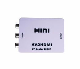 verzendmethode Mini AV naar Converter RCA Composiet video o signalen naar signalen AV2HDMI Converter voor TVMonitor8312712