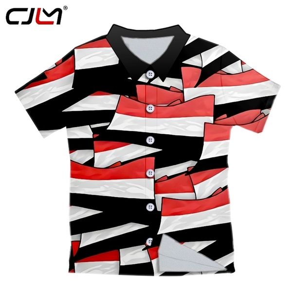 Chemise 3d Summer Republic Yémen Drapeau Hommes Chemise boutonnée Chemise surdimensionnée Casual Harajuku Hawaiian Dropship Taille américaine 220623