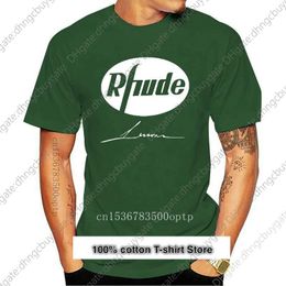 Shirt Designer t verkoop goed nieuwe beste kwaliteit Rhude T-shirt Men Women samenwerking beperkt oversized katoen t shirts hiphop rhude adelaar t-shirt