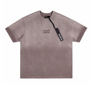 Chemise Designer x Ksubi Lettre Tee Lavé Coton Crop Streetwear Qualité T-shirt t-shirts Vintage Vêtements Pour Hommes Oversize Kith 1760
