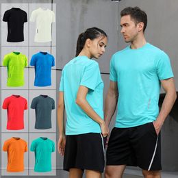 Overhemd Mannen Vrouwen Kinderen Snel Droog T-shirts Lopende Slanke Fit Tops Tees Sport Fitness Gym T-shirts Spier T-shirt