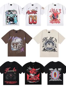 chemise Mens Designer T-shirt Tops Summer Tshirt Vêtements Top Quality Brands Trends Logo Imprimé Été Nouveau homme et femmes Tshirt à manches courtes rétro