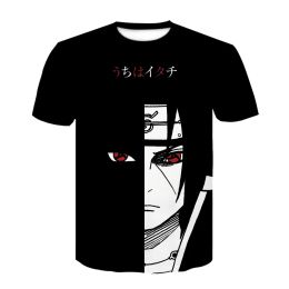 Shirts 2021 Summer New Japan Anime Kakashi 3D T Shirt Male ONeck Cartoon Tee Tops Men/Women Cool Harajuku Clothes tshirt