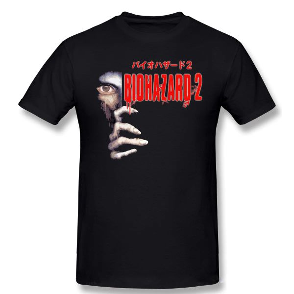 Chemises Biohazard Classic T-shirts Summer Cotton résidant Evil Zombie Game Tshirt Hipster Ofertas O Neck Casual Tshirt Gift Idea Tops