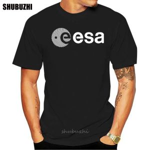 Shirts Esa Europe European Space Agency Symbo Nerd Geek Mens White T -shirt Gratis verzending Heren Nieuwe Fashion Fashion T Shirts