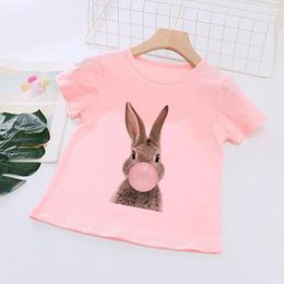 Shirts mode casual baby bubble blazende cartoon print meisjes jongens kinderen t -shirt schattig kawaii zomerkleding korte mouw