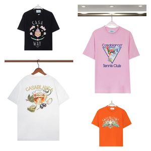 Camisas para hombres con diseños Ceasablanca camiseta diseñadora camiseta manga corta transpirable hop camisetas negras blancas ropa de moda ropa de lujo camiseta xy18