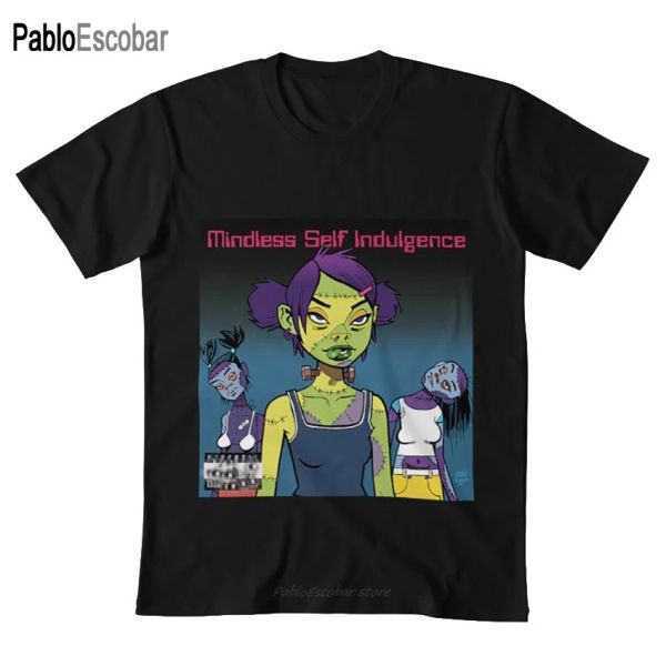 Camisas Frankenstein Girls T Shirt Msi Mindless Self Indulgence Jamie Hewlett Frankenstein Las chicas parecerán extrañamente Frankenstein