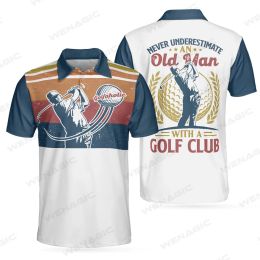 Chemises Shirts de golf Golf Portez des hommes de golf Polo Polo Golf Golf Towning T-shirts