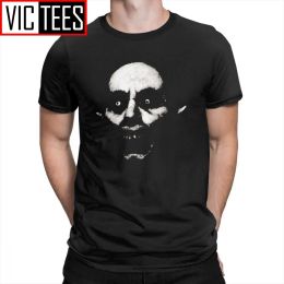 Camisas Helloween Horror Nosferatu the Vampire Men T Shirts Men Cabina cómoda Camiseta funky Campo de algodón de algodón