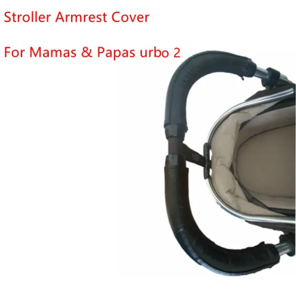 Chemises Couvoirs en cuir pour mamas Papas Urbo 2 Baby Bumper Bumper Pram Handle Honeve Case accessoire de protection de protection des accessoires de barre de protection