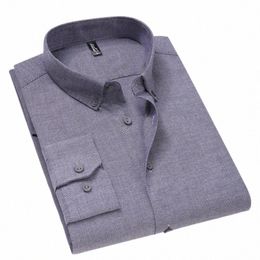 Chemises Lg manches pour hommes 5XL formel Busin Dres chemise Streetwear hommes chemise 2024 Fi chemises de créateurs vêtements pour hommes a6TZ #