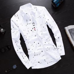 Shirts man blouse hoogwaardige goedkope groothandel 2022 herfst lente zomer herfst hot selling heren mode casual werk shirts
