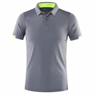 Chemises hommes Femmes à manches courtes Shirts de golf extérieurs Trainage Sports Vemelles Golf Polo
