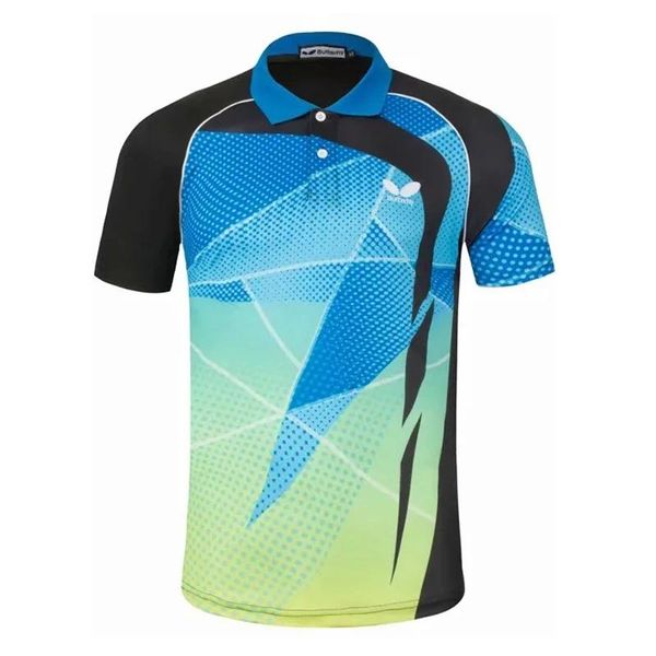 Camisas Hombres Mujeres Camiseta de tenis Camisetas de tenis de secado rápido Chica Bádminton Ropa de tenis de mesa Hombre Camisetas atléticas