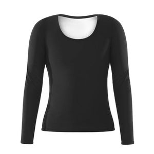 Chemises nouvelles femmes Sauna Shapers Thermo Sweat Tops Tops Body Shapewear Slimming Gest Trainer Corsets Gym Fiess Shirts à manches longues