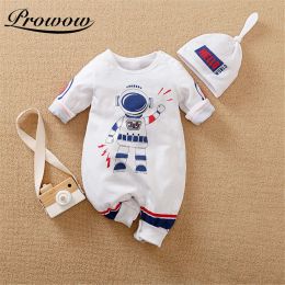 Chemises prowow astronaute bébé costumes dessins animés baby garçons vêtements pour nouveau-nés combinaisons à manches longues pour enfants