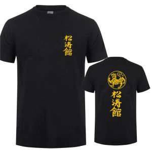 Shirts shotokan karate t shirt mannen t -shirts korte mouw oneck cotton mans shotokan tijger t -shirt tops mans tshirt