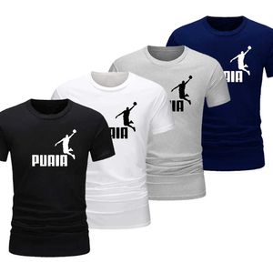 Chemises Summer Souffable Mens Basketball T-shirt Lettre T-shirt imprimé Vêtements Street Casual Short à manches à manches Mens Sports J240506 J240506