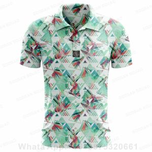 Chemises Summer Casual Fashion Polo Tee-Shirts Hommes à manches courtes à manches courtes rapides Dry Army Fishing Golf Tshirt Tops Clothin Plus taille