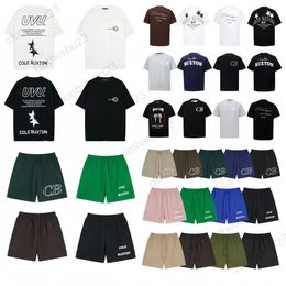 Chemises t cole buxton pour hommes shorts femmes vert gris gris blanc t-shirt hommes femmes femmes slogan classique de haute qualité