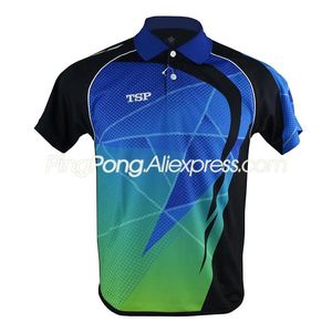 Chemises TSP Table Table Shirt / Tshirts pour hommes / femmes 83105 Badminton TSP Ping Pong Clothes Jersey for Table Tennis Games