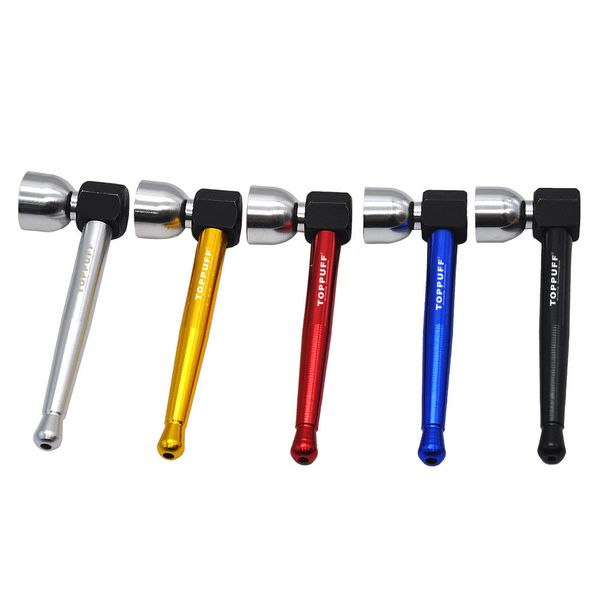 shisha vape pen metal pipe clean Desmontable portátil METAL pot PIPE Small pot Pipes desechables