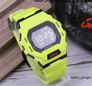 Montre de choc GBD200 étanche antichoc et magnétique étudiant montre garçons montre pour homme mouvement montres montres de créateur océan main sport E9Q8