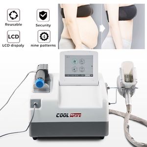 Schokgolftherapieapparatuur combinatie van cryolipolyse en elektro -schokgolfbehandeling voor cellulitis bevriesvet machine cryotherapie apparaat 2 in 1