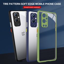 Étuis transparents antichoc pour Oneplus 9 Pro 8 8T 9R, Protection d'objectif de téléphone Nord, couverture arrière souple