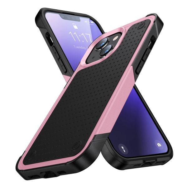 Fundas para teléfono con armadura a prueba de golpes para iPhone 15 14 Pro Max 14 Plus 13 12 11 Pro XR XS Samsung S23 FE Moto G 5G Power Google Pixlel 8 Pro Hard PC TPU Funda resistente