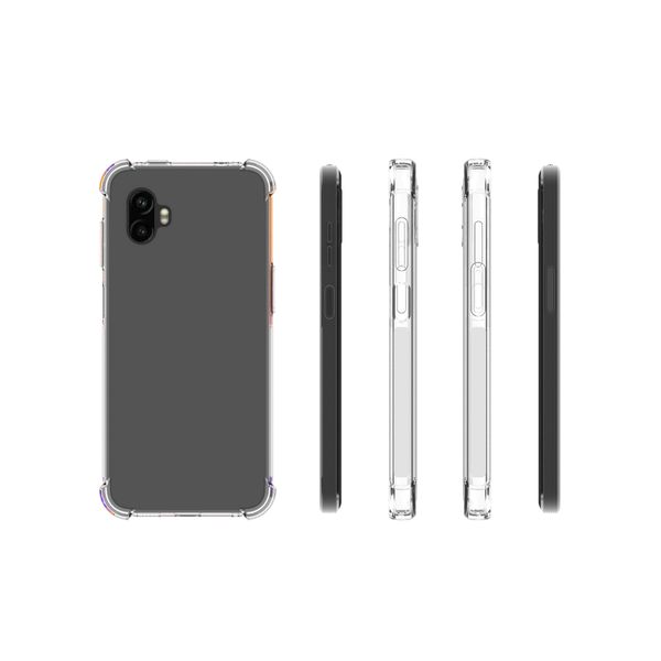 Hormure hybride à époque hybride Chauffeur de boîtier TPU Soft TPU pour Samsung Galaxy Xcover Pro6