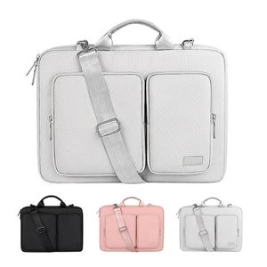 Sacoche antichoc pour ordinateur portable 133 14 156 16 pouces, étui pour Macbook Air Pro hp13 15, porte-documents à bandoulière pour femmes, 240223