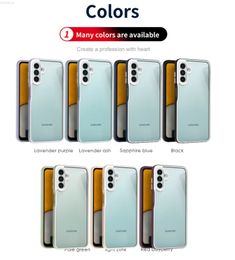 Schokbestendig telefoonhoesje voor Samsung A13 A33 A53 A73 S22 Plus Ultra iPhone 15 14 13 12 11 Pro Max Hard PC Soft TPU Volledige omslag