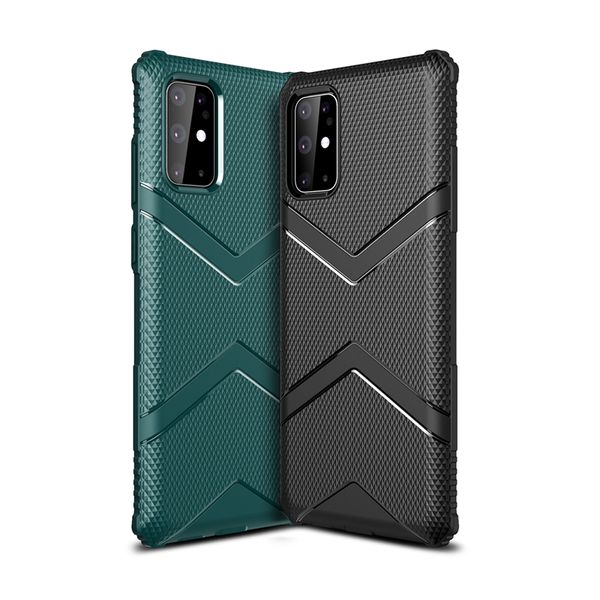 Coque de téléphone antichoc pour Samsung Galaxy S20 plus S10 lite Note 10, étui mince pour Huawei P30 lite mate 30 pro