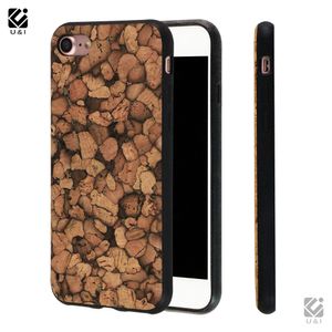 Cas de téléphone antichoc pour iPhone 11 12 PRO X XS MAX Cas Max Étanche TPU en bois Naturel TPU personnalisé Logo Mode Luxe de luxe Couverture arrière unique en gros