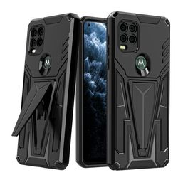 Fundas de teléfono a prueba de golpes para Motorola Moto G 5G Pure Stylus 5G Play Power 2022 2021 Google Pixel 7Pro 7 6 6Pro Armor Stand Holder Pr8237780