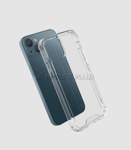 Fundas de teléfono celular de goma TPU de silicona suave a prueba de golpes Funda de piel para iPhone 11 12 13 Pro Max Mini X XR Xs 7 8 Plus 1.5 mm de espesor Moda cubierta transparente