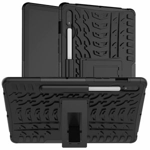 Schokbestendige Tough Armor Drop Beschermhoes Cover Kickstand voor Samsung Galaxy Tab S7 11 Inch Case 2020 met S Penhouder SM-T870 / 875