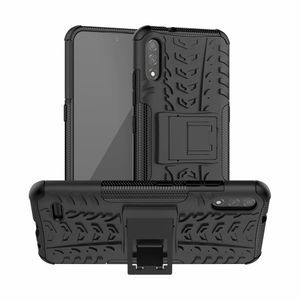 Schokbestendig Taai Armor Drop Beschermhoes Cover Kickstand voor LG K22 Harmony 4 K41 Premier Pro Plus Stylo 6 Velvet K51 K31 K41S K51S