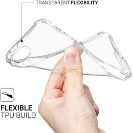 Étui TPU à l'épreuve des chocs pour Huawei P30 P40 P50 Pro Lite Couverture en silicone transparent pour Honor 90 80 Pro X8 X7 X9A X8A X7A Magic 5 Pro Lite