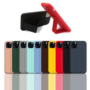 Porte-bracelet anti-naissons Porte-aimant Silicone Skin Sentence Étuis pour Apple iPhone 13 12 Mini 11 Pro Max x XS XR 7 8 Plus Coque Hack Cover