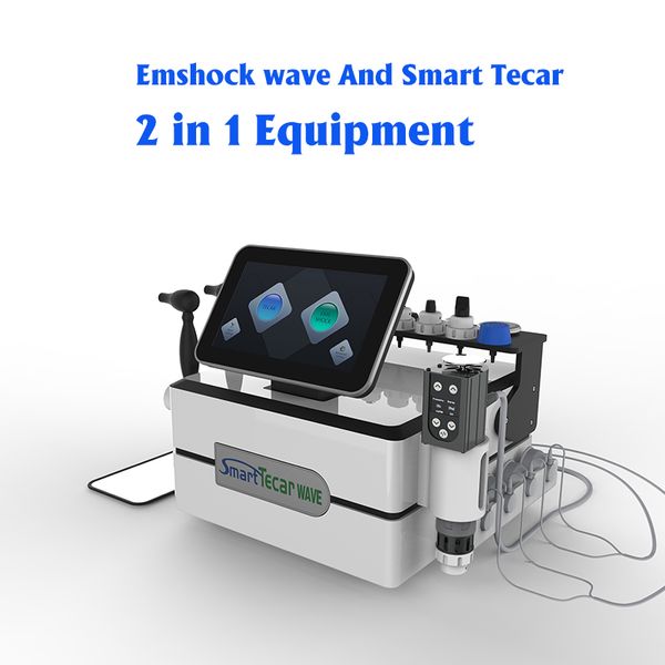 Shockwave Tecar EMS Physical Machine Pour les douleurs articulaires : arthrose, entorses, traumatismes, maux de dos, sciatique